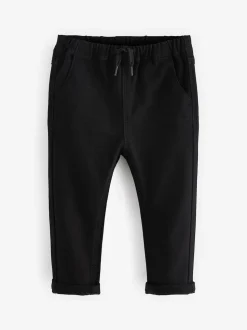 Bleu et noir en jean - Jean à enfiler avec stretch ultra-doux (3mois-7ans)