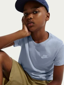 Bleu fantôme - Nike Club T-Shirt