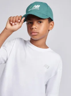 bleu foncé - Casquette New Balance graphique à ardillons multicolore