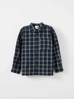 bleu foncé - Chemise de skate à manches longues Cotton On Carter