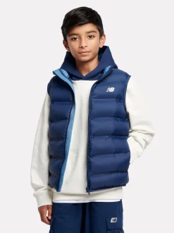 Bleu foncé - Gilet matelassé New Balance Bond