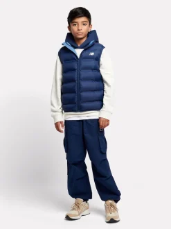 Bleu foncé - Gilet matelassé New Balance Bond
