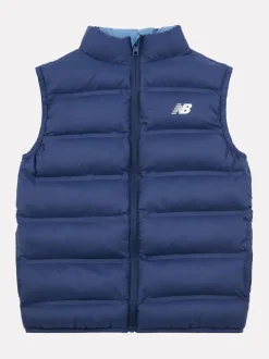 Bleu foncé - Gilet matelassé New Balance Bond
