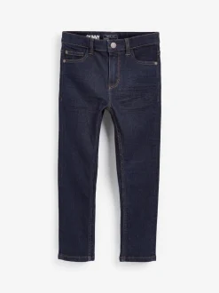 Bleu foncé - Jeans extensibles (3-17yrs)