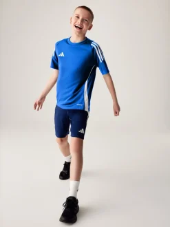 bleu foncé - Maillot adidas Tiro 24 enfant