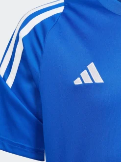 bleu foncé - Maillot adidas Tiro 24 enfant