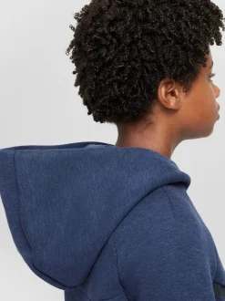bleu foncé - Sweat à capuche zippé Nike Tech Fleece