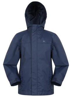 bleu foncé - Veste imperméable Mountain Warehouse Torrent