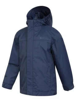 bleu foncé - Veste imperméable Mountain Warehouse Torrent