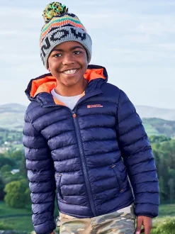 bleu foncé - Veste matelassée imperméable Mountain Warehouse Seasons II enfant