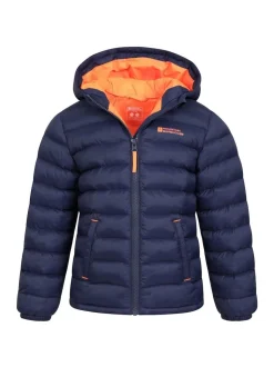 bleu foncé - Veste matelassée imperméable Mountain Warehouse Seasons II enfant