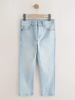 Bleu foncé de denim/délavé - Jean extensible, lot de 2 (3-17ans)