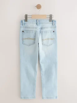 Bleu foncé de denim/délavé - Jean extensible, lot de 2 (3-17ans)