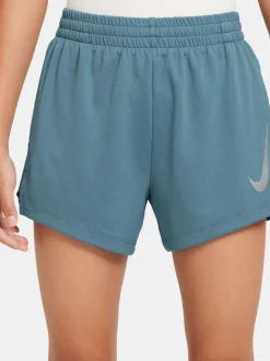 Bleu fumé - Shorts fendus Nike Multi Dri-FIT