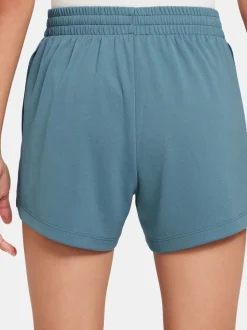 Bleu fumé - Shorts fendus Nike Multi Dri-FIT