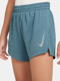 Bleu fumé - Shorts fendus Nike Multi Dri-FIT