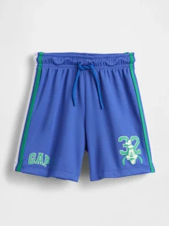 Bleu Goofy - Short Gap Disney en maille à enfiler (6mois5ans)