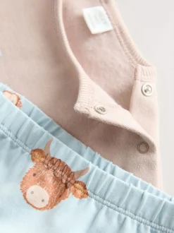 Bleu Hamish - Ensemble Sweat-shirt et Leggings bébé (0mois-3ans)