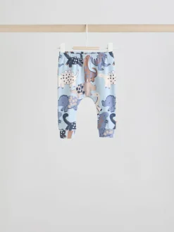 Bleu imprimé dinosaure - Hauts et Leggings 6 pièces bébé (0mois-3ans)