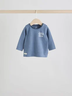 Bleu imprimé dinosaure - Hauts et Leggings 6 pièces bébé (0mois-3ans)