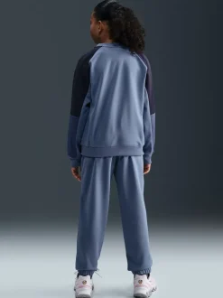 Bleu indigo du monde - Survêtement Nike Dri-FIT Col rond