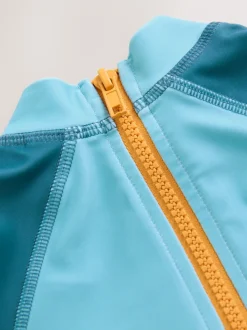 Bleu lion - Ensemble gilet anti-éclaboussures et short (3mths-7yrs)