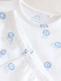 Bleu lion - Ensemble haut et legging bébé (0mois-2ans)