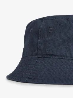 Bleu marine - 100% coton seau en toile Chapeaux (3mois-16ans)