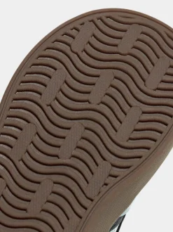 Bleu marine - adidas Vl Cour 3.0 Baskets bébé à crochets et boucles