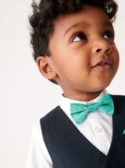 Bleu marine - Baker by Ted Baker Ensemble chemise, gilet et short