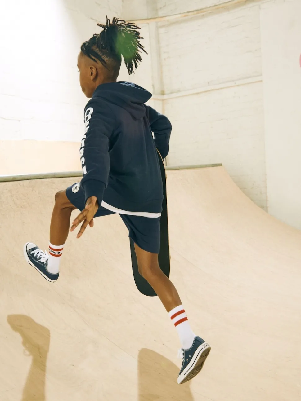 Bleu marine - Baskets Converse Chuck Taylor All Star Ox enfant