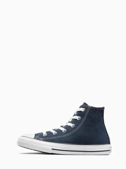 Bleu marine - Baskets montantes Converse Chuck Taylor junior
