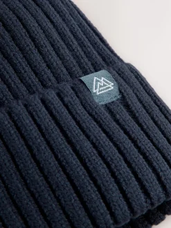 Bleu marine - Bonnet tricoté (1-16ans)