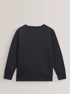 Bleu marine - Chandail scolaire à col roulé (3-17ans)