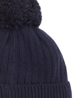 Bleu marine - Chapeau JoJo Maman Bébé côtelé douillet