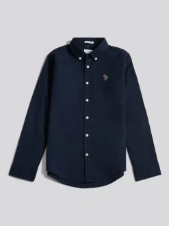 Bleu marine - Chemise Oxford U.S. Polo Assn Garçons