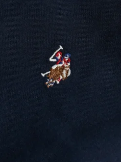 Bleu marine - Chemise Oxford U.S. Polo Assn Garçons