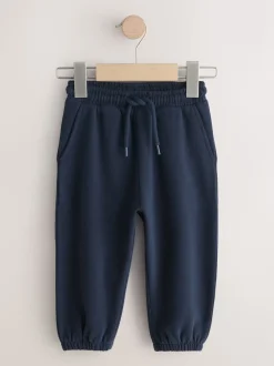 Bleu marine - Jogging en jersey doux au toucher (3 mois à 7 ans)