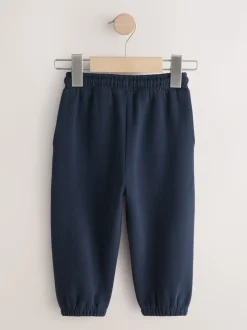 Bleu marine - Jogging en jersey doux au toucher (3 mois à 7 ans)