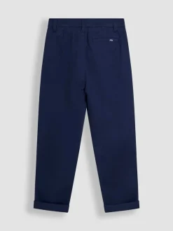 Bleu marine - Pantalon chino JoJo Maman Bébé élégant
