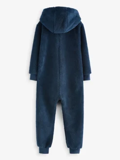 Bleu marine - Polaire All-In-One (3-16ans)