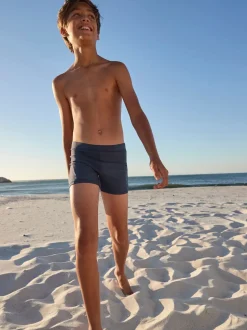 Bleu marine - Short de bain extensible (3-16ans)
