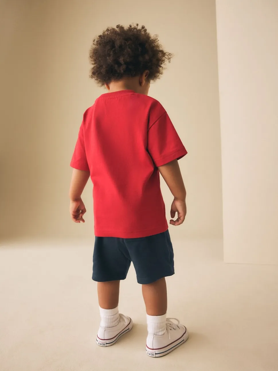 Bleu marine - Short en jersey (3mths-7yrs)