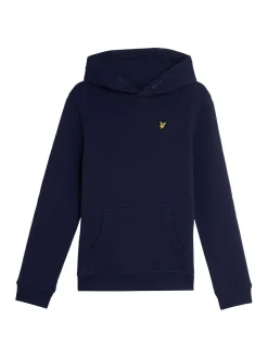 Bleu marine - Sweat-shirt à capuche Lyle & Scott Jersey Garçons