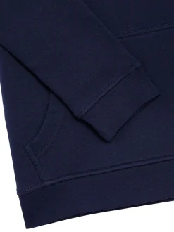 Bleu marine - Sweat-shirt à capuche Lyle & Scott Jersey Garçons