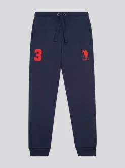 Bleu marine - U.S. Polo Assn. Survêtement Garçons Player 3 Loopback