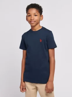 Bleu marine - U.S. Polo Assn. Double Horsemen T-Shirt