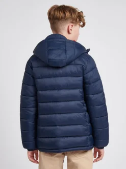 Bleu marine - U.S. Polo Assn. Veste matelassée à capuche