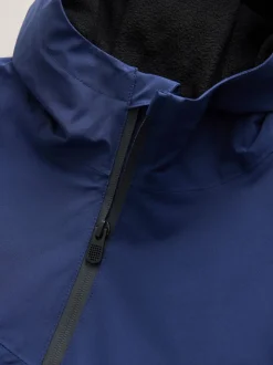 Bleu marine - Veste à capuche imperméable doublée de polaire (3-17ans)