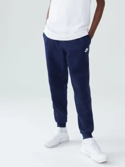 Bleu marine nocturne - Pantalon de jogging Nike Club en polaire